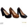 Classic PU High Heels Fashion shoes lady footwear(JT150251)