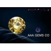 Round Shape Yellow 4 MM Moissanite Diamonds For Ring , Nacklace