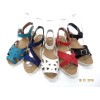 Fashion PU&PVC kids shoes comfort footwear chidlren sandals platform（JT150678)