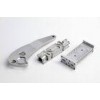 Aluminum Alloy / Brass Aerospace Cnc Machining Components With Clear Anodize