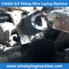 Electrofusion saddle wire laying machine