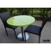 2015 Round Table Artificial Stone Solid Surface Marble Cafe Table