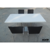Very Popular Style Dining Table In USA , Solid Surface Dining Table