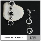 E3744 Silver Stud Exquisite Ea