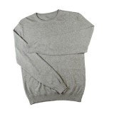 casual jersey pullover crewnec