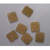 FR-4 double sided PCB with electrolytic gold of SIM card printed circuit board