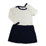 2016 spring cable knitted dres