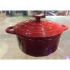 supply cast iron enamel fry pan