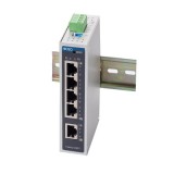 100M 5 Ports Guide Rail Indust