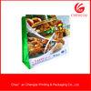 Fast Food Packaging Oxygen Resistance Square Bottom Bags / Pouches