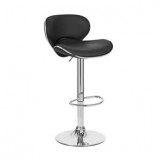 Swivel PU Leather Counter Chai