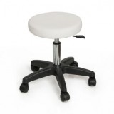 Moving PU Leather Dining Stool