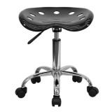 Moving Metal Dining Stool With