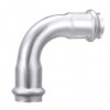 Stainless Steel Elbow Press Fitting V Profile