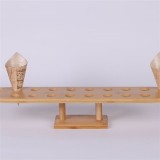 20 Holes Bamboo Cone Display
