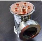 4" 3A SS304 Clamped Tee With S