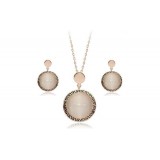 Opal Jewelry Set