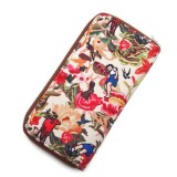 Silk Print Nylon Wallet