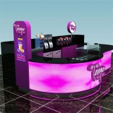 Indoor Bubble Tea Kiosk Displa