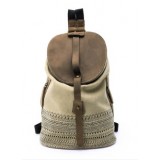 Embroider Canvas Backpack
