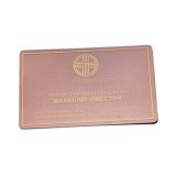 Metal Name Card