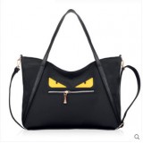 Silk Print Nylon Handbag