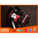 Half Finger Glove With Mitten-