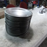 Stainless Steel Discs Spinning