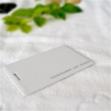 Unprinted Blank White Card