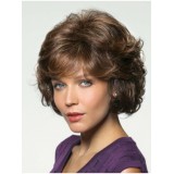 Wavy Chin Length With Bangs Br