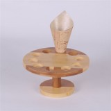 10 Holes Bamboo Cone Display