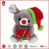Brown And Red Undressed Bear