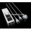 5V3.6A 4 USB adapter+Double AC socket