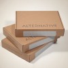 plain cardboard boxes