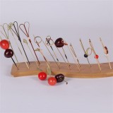 20 Holes Bamboo Pick Stand