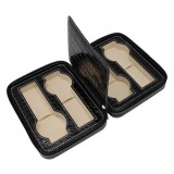 4 Slots Zippered Watch Box Tra