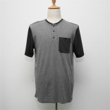 Mens Short Sleeve Shirt With P