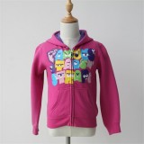 Children Zip Up Hoodie With Pr