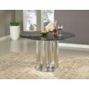 Black Marquina Marble Top Round Dining Table For Lounge Room Dia1200*750mm