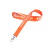 Polyester lanyard