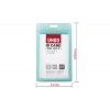Hard plastic card holder