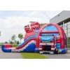 Kids Inflatable Bouncy Castle , Colorful Blow Up Bounce House With Slide
