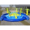 Giant Commercial Inflatable Water Parks Digital Printing High Tensile Strength
