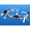 Custom Printed Inflatable Waterpark White Blue 0.9mm Safety Environmental Protection