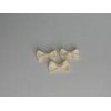Polyester yellow stain ribbon mini gift bows Custom Service Colorfast Feature