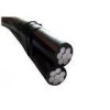 Outdoor Two Core Aerial Bundled Cable , XLPE / PVC Insulation Cable