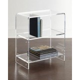 Clear Acrylic Bookcase