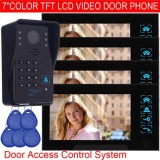 7" Color TFT LCD Video Interco