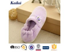 Coral Fleece Flower Warm Shoes