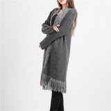 Winter Fringe Knit Cardigans